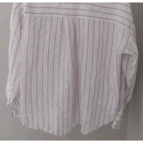 Lindex Linen Blend Button Down Top - Picture 9 of 9